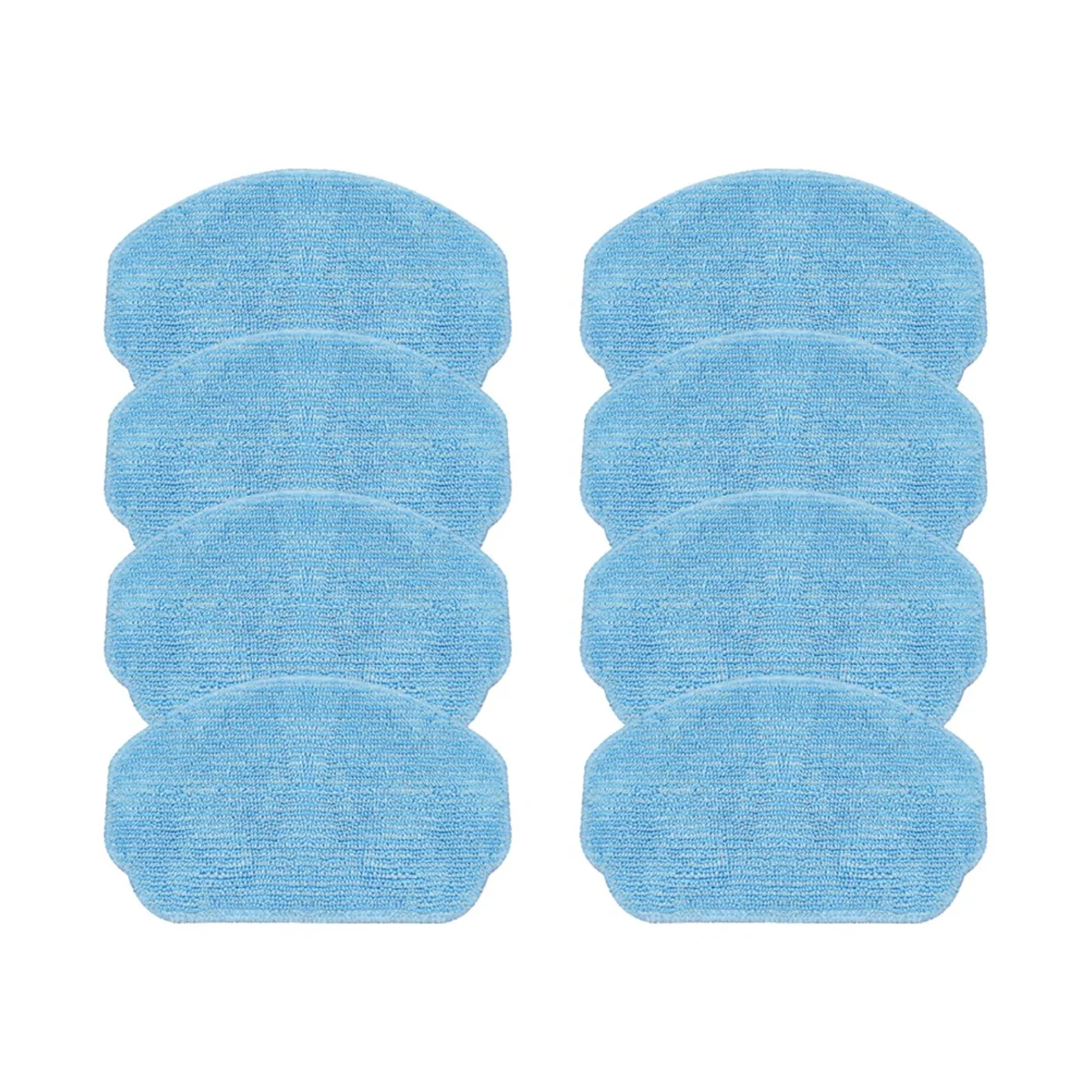 

8PCS Robot Vacuum Cleaner Spare Parts Accessories Mop Cloth Fit for BR150/BR151, for BR150/BR151