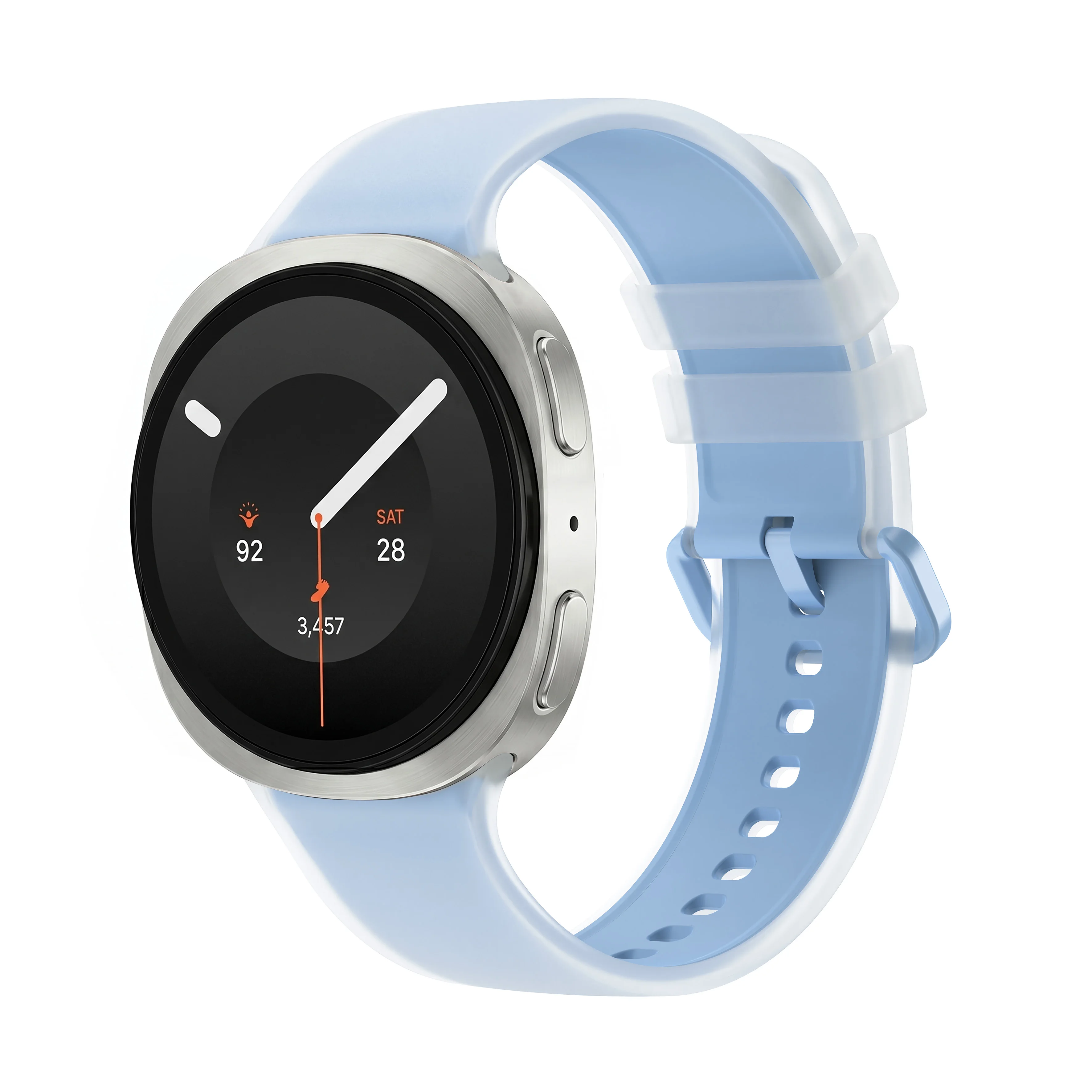 Фото Ремешок Misty для Samsung Galaxy Watch 9 8 40 мм 44 мм, оригинальный спортивный силиконовый браслет для умных часов, ремешок для Watch 8 Classic 46 мм. №4