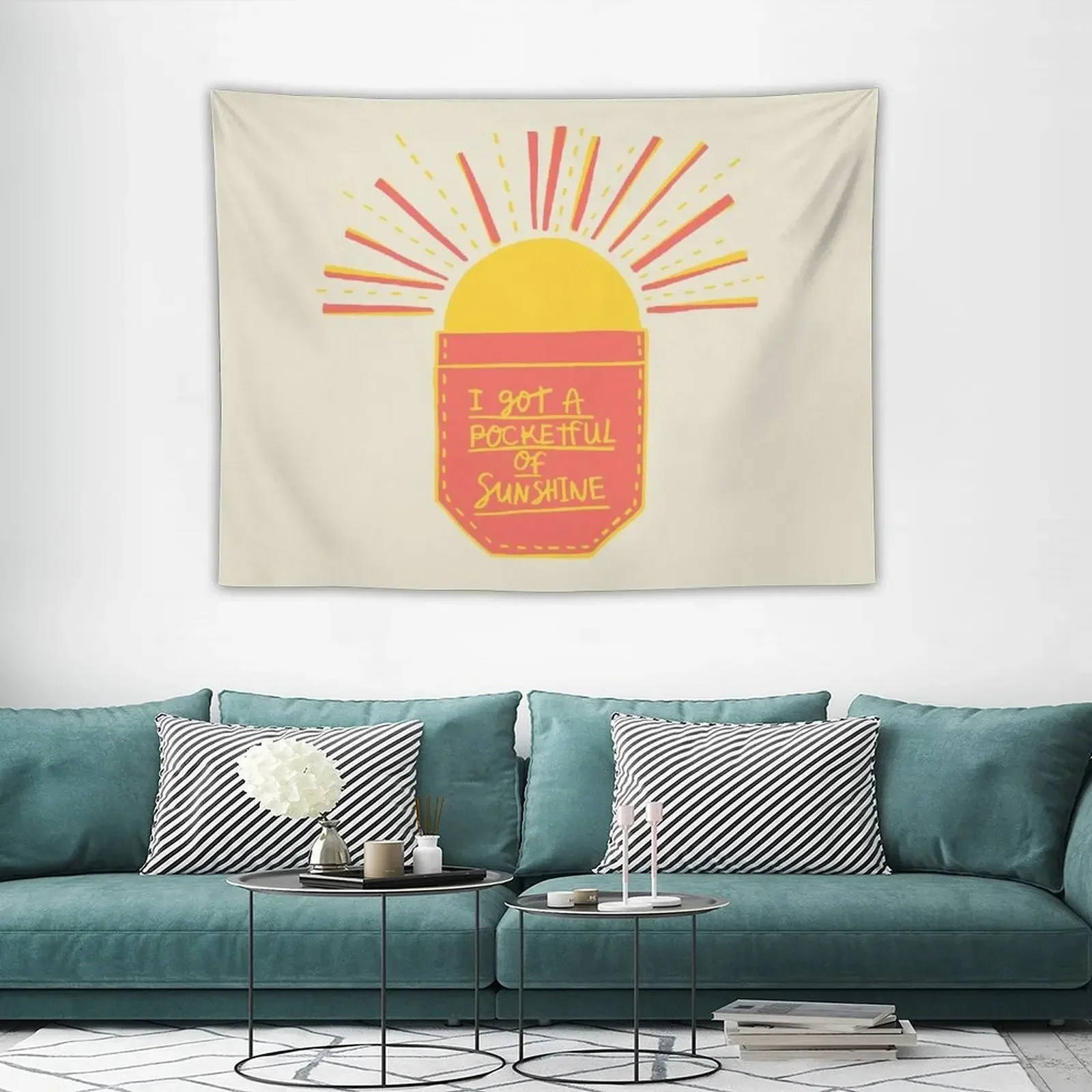 Гобелен Pocketful of Sunshine домашние украшения эстетическое украшение настенное для