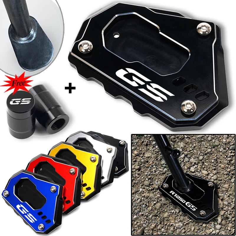 

For BMW R1200 GS R 1250 GSA R1250GS/Adventure R 1250GS Rallye HP Motorcycle Side Stand Enlarge Extension Bracket Accessories