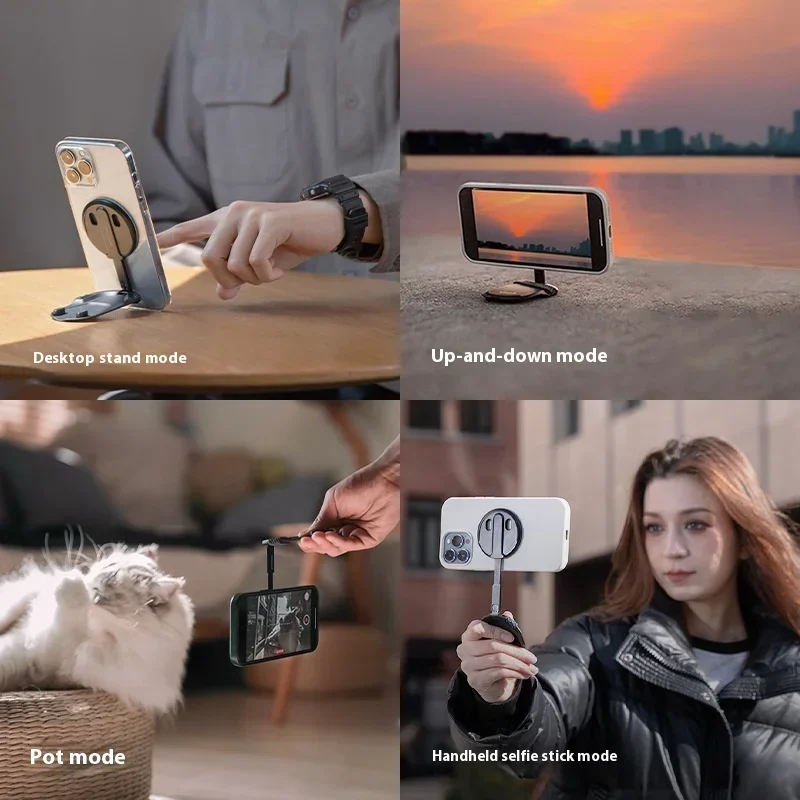 PGYTECH MagFlex сильный магнитный складной держатель для телефона складная подставка