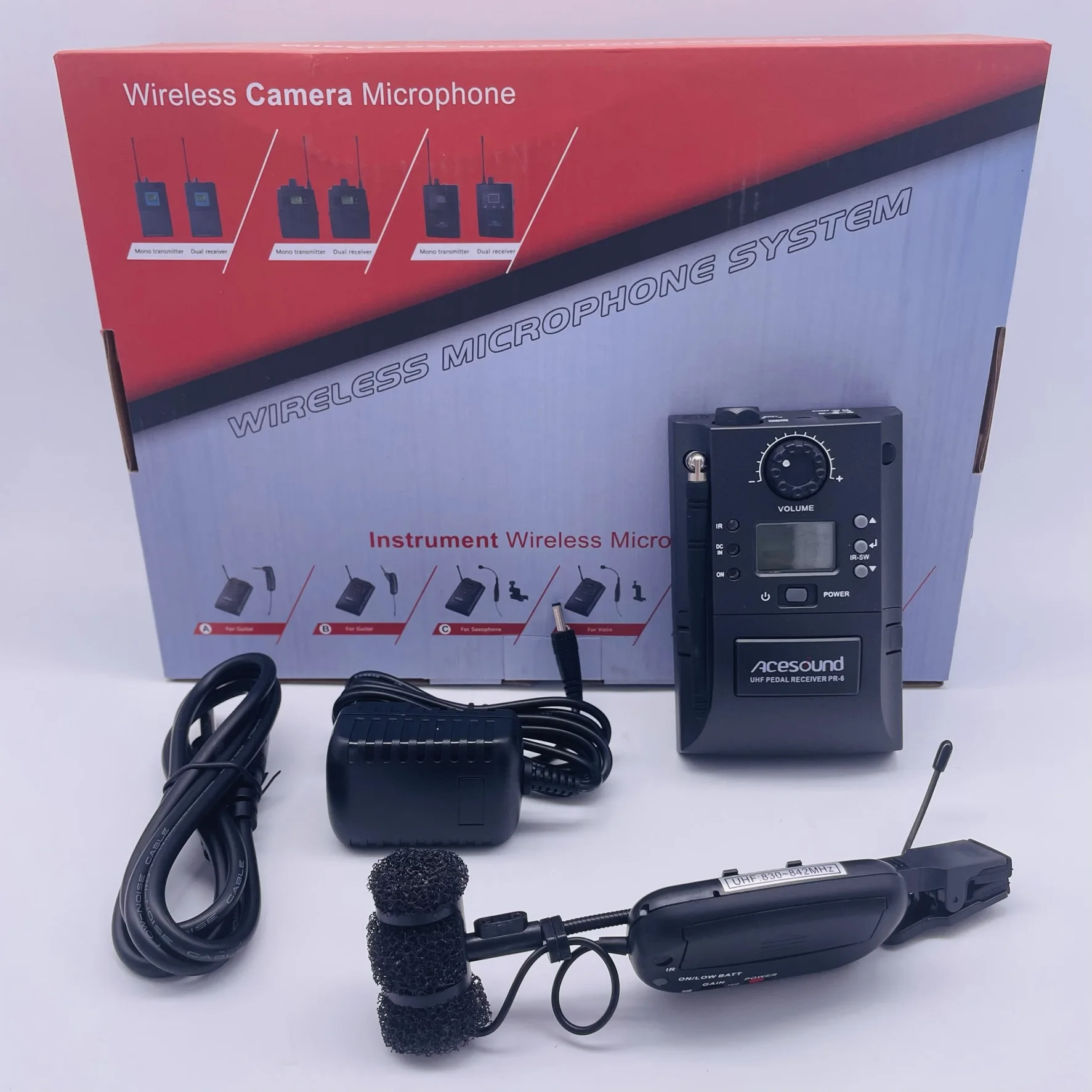 Беспроводные инструменты ACEMIC/V2 UHF микрофон беспроводной саксофон для саксофона