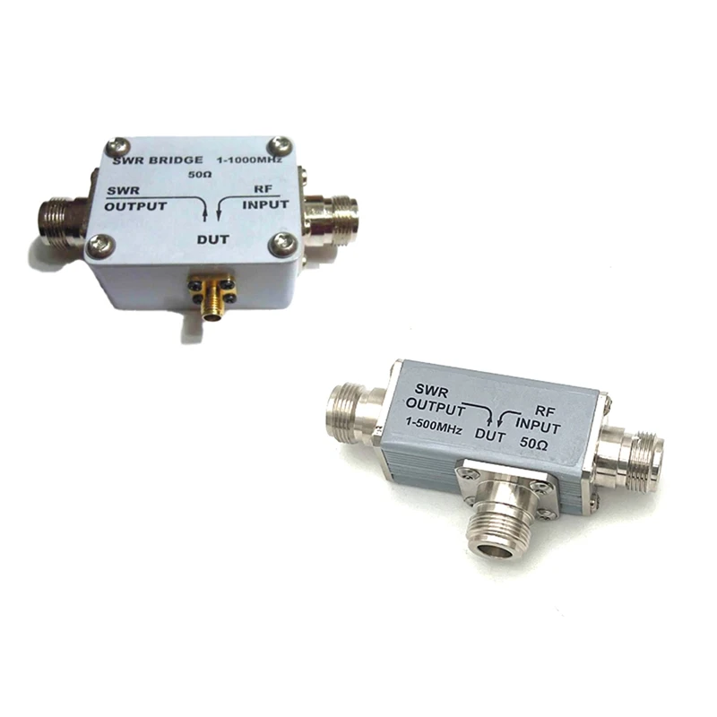 

1MHZ-1000Mhz SWR Bridge Reflection RF Bridge For Antenna RF Network Measurement (B)