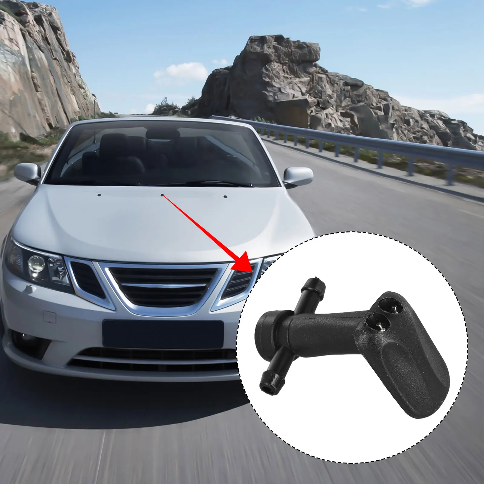 Набор форсунок омывателя лобового стекла для моделей Saab (2003 2011 г.) Включает номер