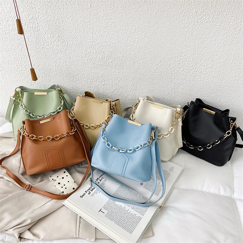 

Women Crossbody Bag Fashion Luxury Chain Bags For Women New Trendy Ins Shoulder Hand Messenger Bag Fashion Bucket Bag Bolsa