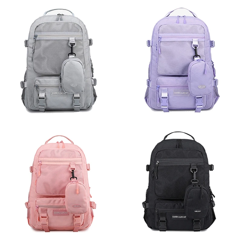 

Girls Laptop Backpacks Pink Men Bagpack Women Travel Backpack School Bags Bag For Boys Teenage