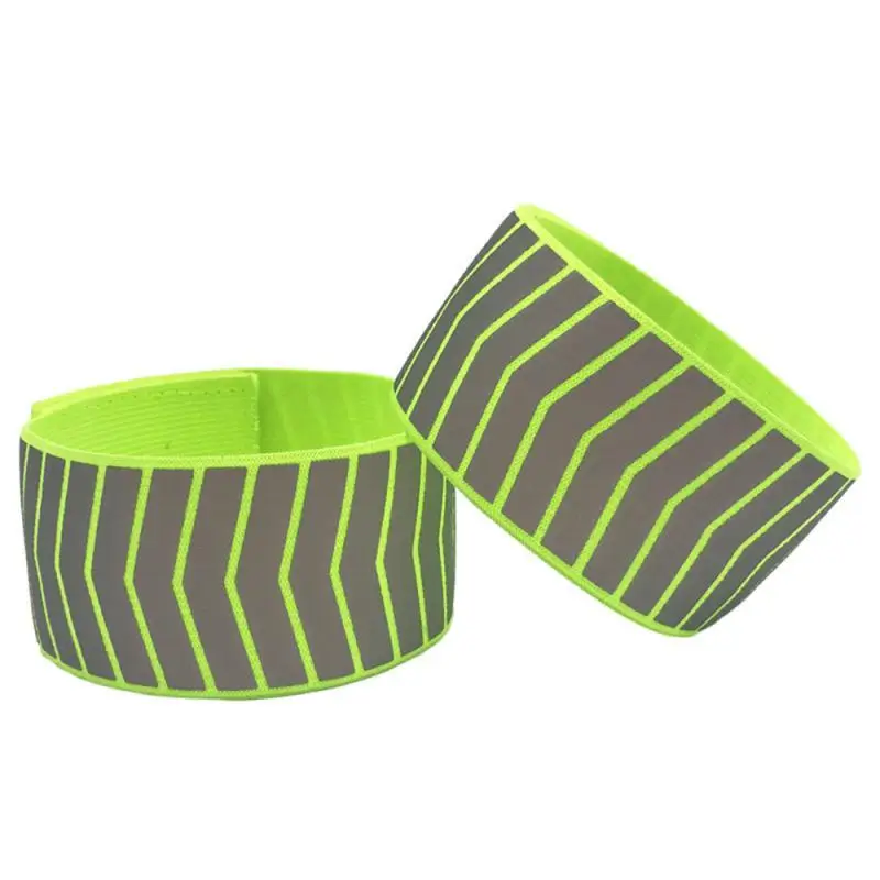 

Reflective Bands Elasticated Armband Wristband,Ankle Leg Straps Safety Reflector Tape Straps for Night Riding Running Biking