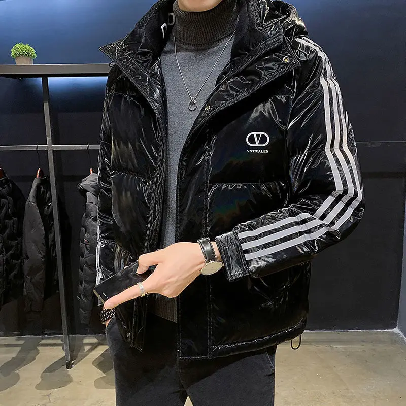 Men's Down Jacket Hooded Parkas White Duck Down Jackets Thickening Puffer Jacket Winter Jackets for Men