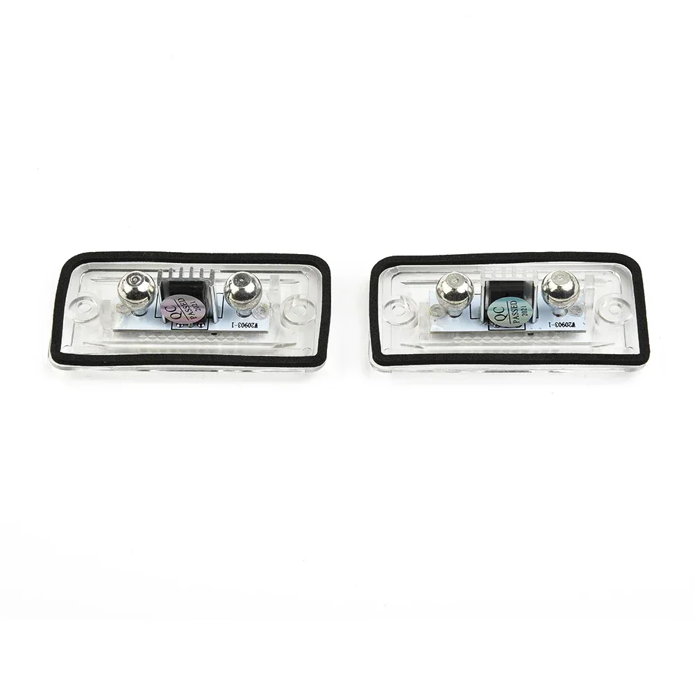 2x автоматические подсветки номерного знака 6000K для Mercedes-Benz C W203 CLK W209 SL R230 KB27