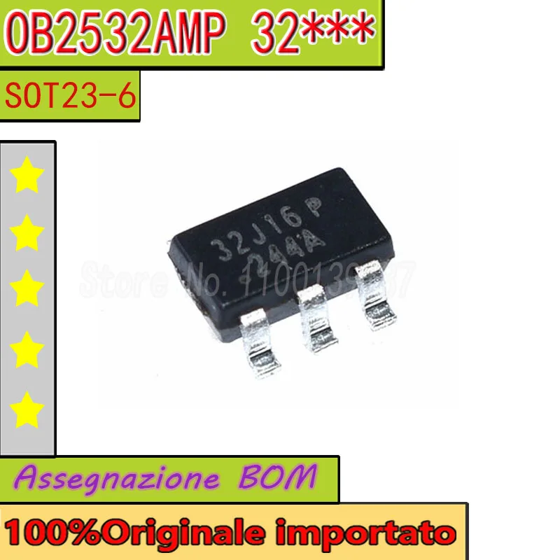

100 шт./лот OB2532AMP 32 *** OB2550MP 50 *** OB2560CMP 560 *** SOT23-6 LCD Power Management IC