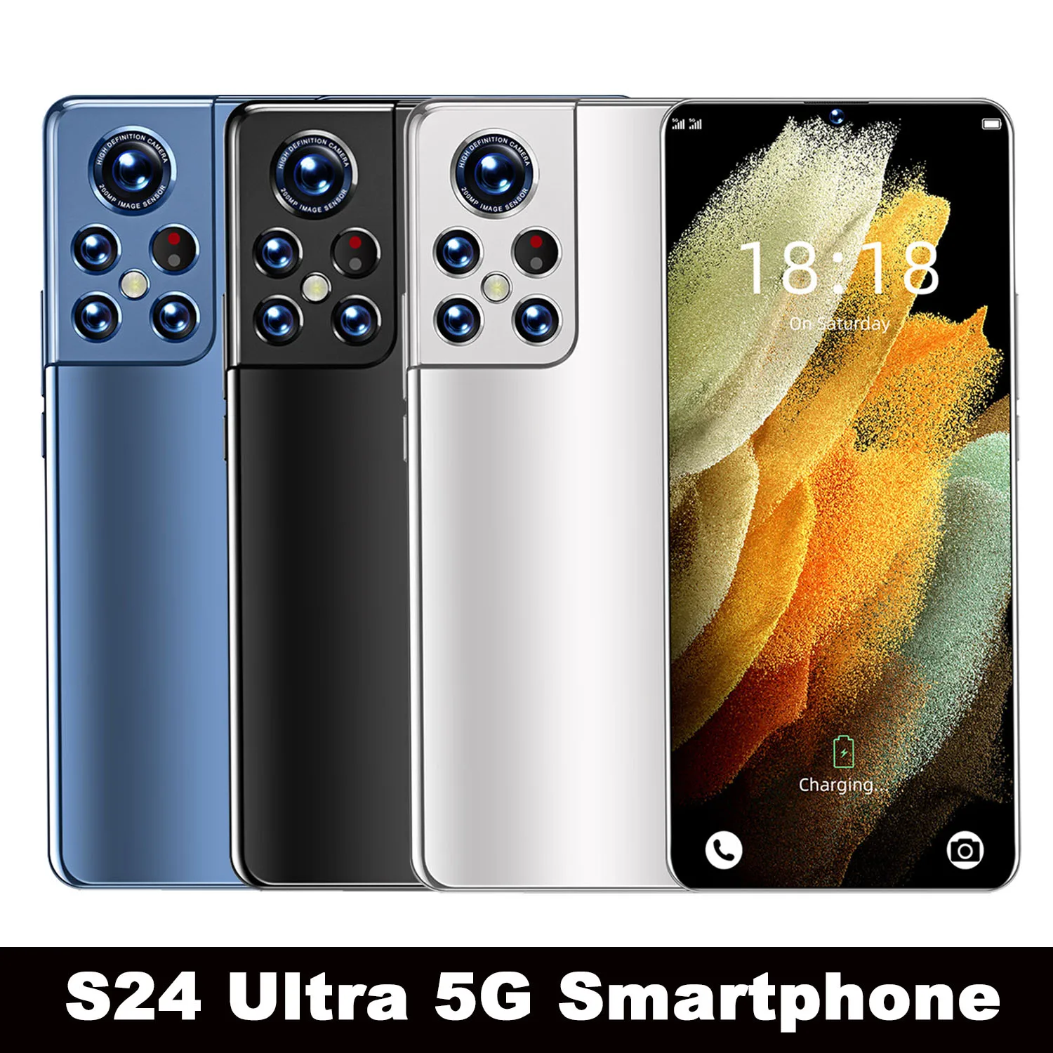 

NEW S24 Ultra Smartphone Network Unlocked 6.93inch 16GB+1TB Android Mobile Phones 6800mAh 48MP+72MP 5G Cellphone Celular
