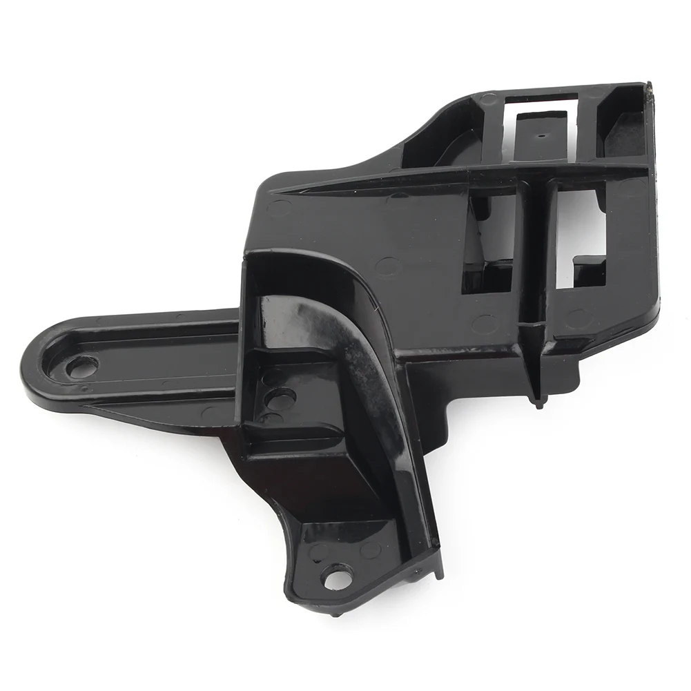 Черный ABS автомобильный передний бампер кронштейн крыла монтажный левый боковой