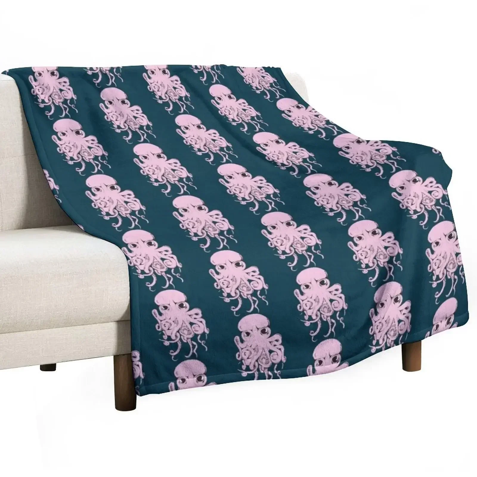 Одеяло Pink Optopus Утяжеленные клетчатые одеяла
