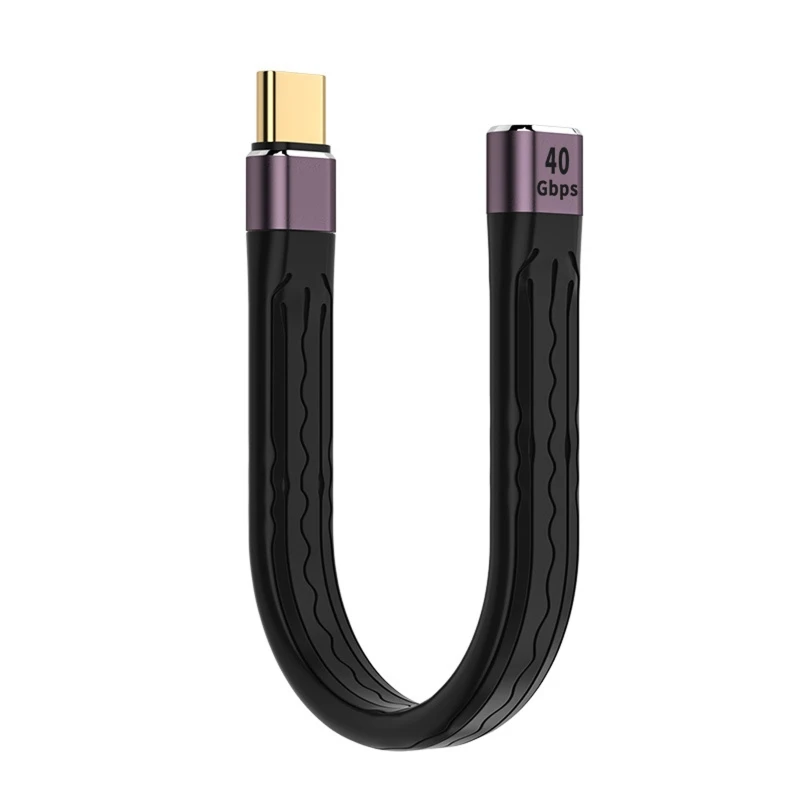 

Type C to USB C Cable USB Charging Cable 40Gbps Data Sync Short Cable Accessories for Laptop Cellphone