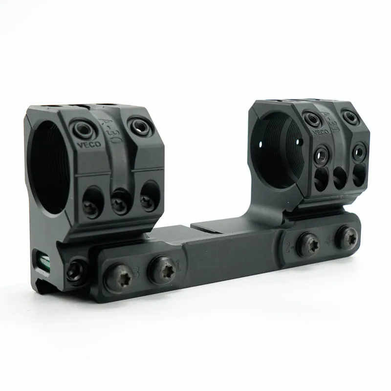 2024 Тактический планшетофон с твердым креплением 0MIL 0MOA 30 мм трубчатый оптический