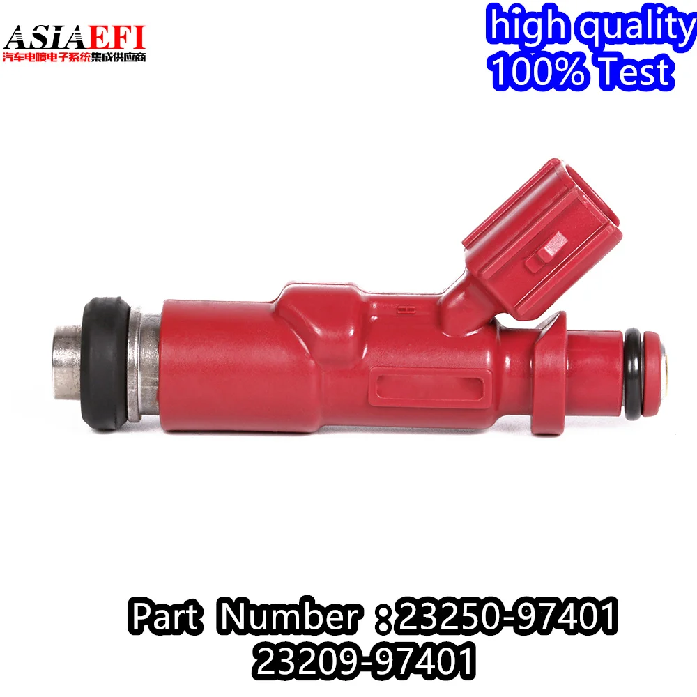 

4 шт. высококачественные форсунки топливного инжектора OEM 23250-97401 23209-97401 для Toyota Avanza Terios Prado K3VE 1.3L F601RM 2325097401