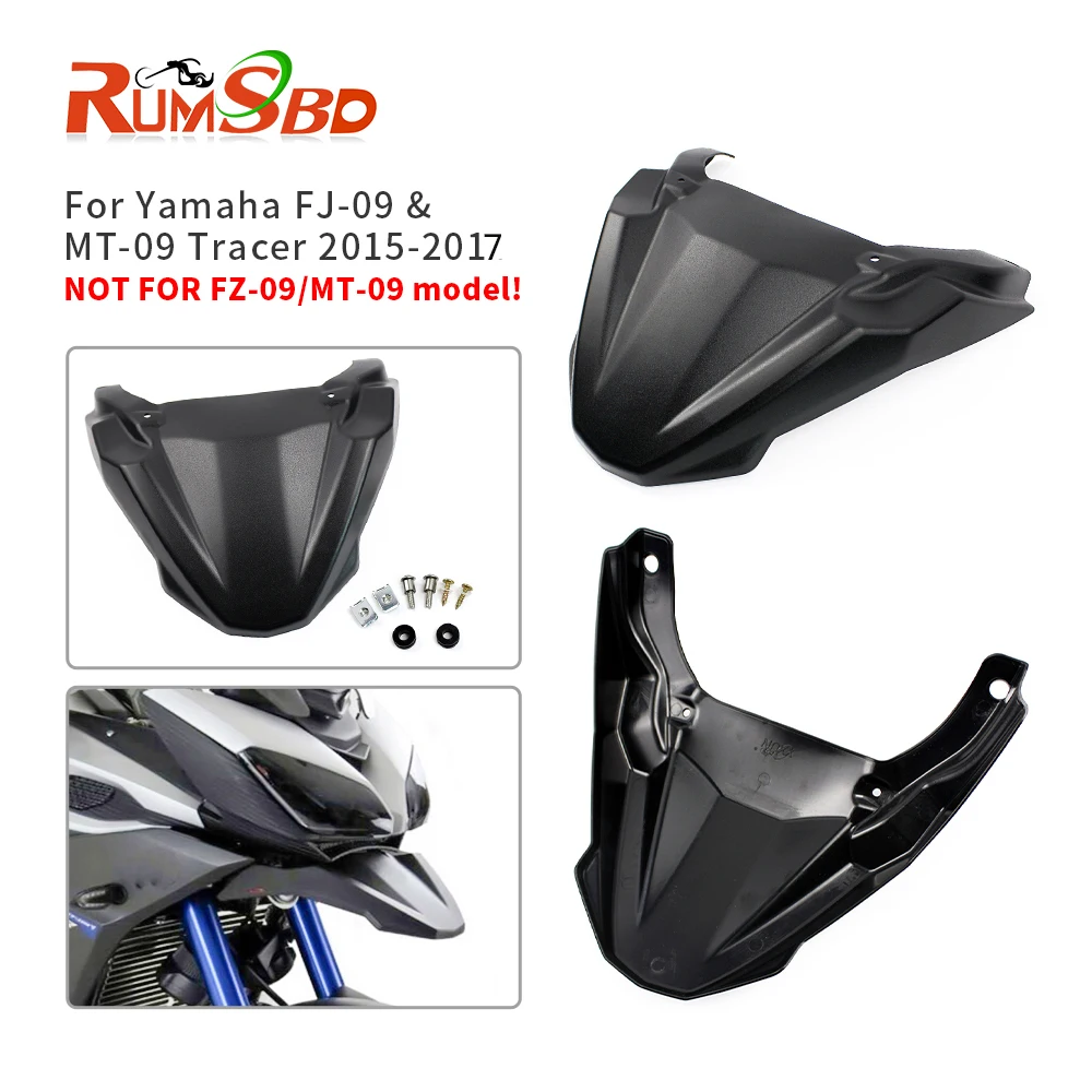 For Yamaha MT09 Tracer 900 GT Mudguard Beak FJ09 Motorcycle Accessories Cowl Guard Extension 2015 2016 2017 2018 2019 2020