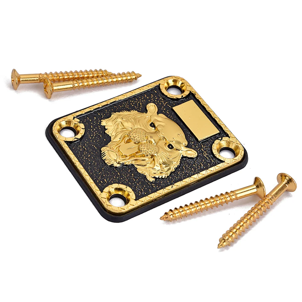 

Electric Guitar Part Neck Plate with Screws Guitar Precision for Replacement Electric Guitar Part