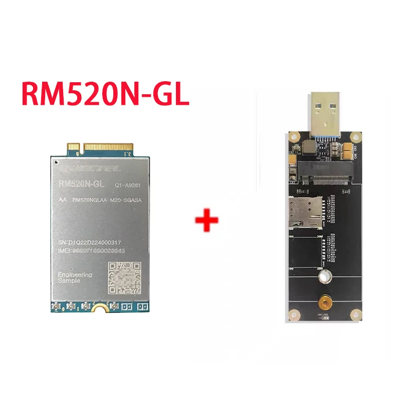 New 5G Quectel RM520N-GL 5G Sub-6 GHz NR M.2 module RM520NGLAA-M20-SGASA for Global