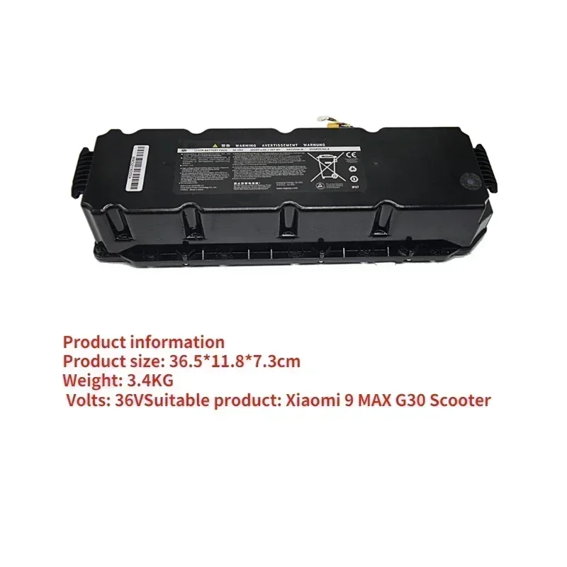 G30D Battery Parts For Ninebot MAX Electric Scooter Li-ion Pack Accessories Replacement