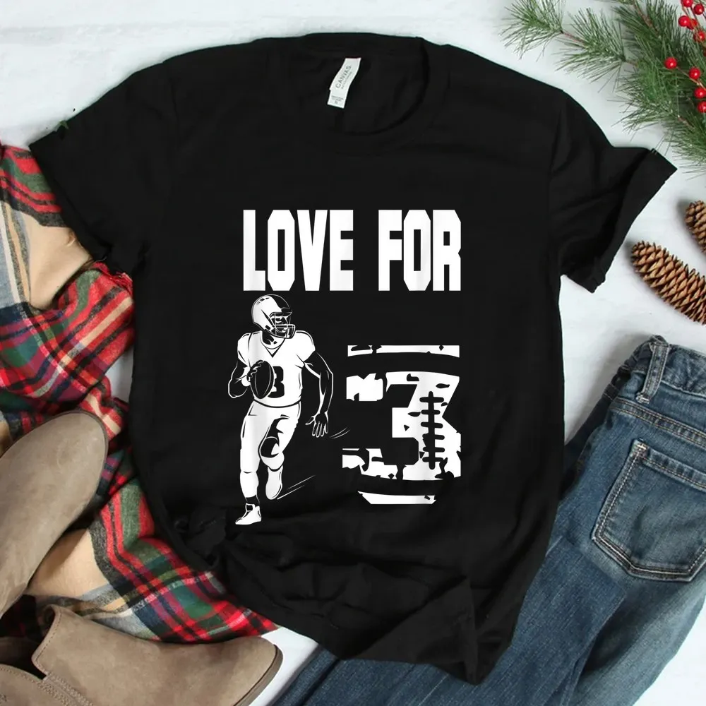 Мужская футболка с принтом Love For 3 Pray Damar