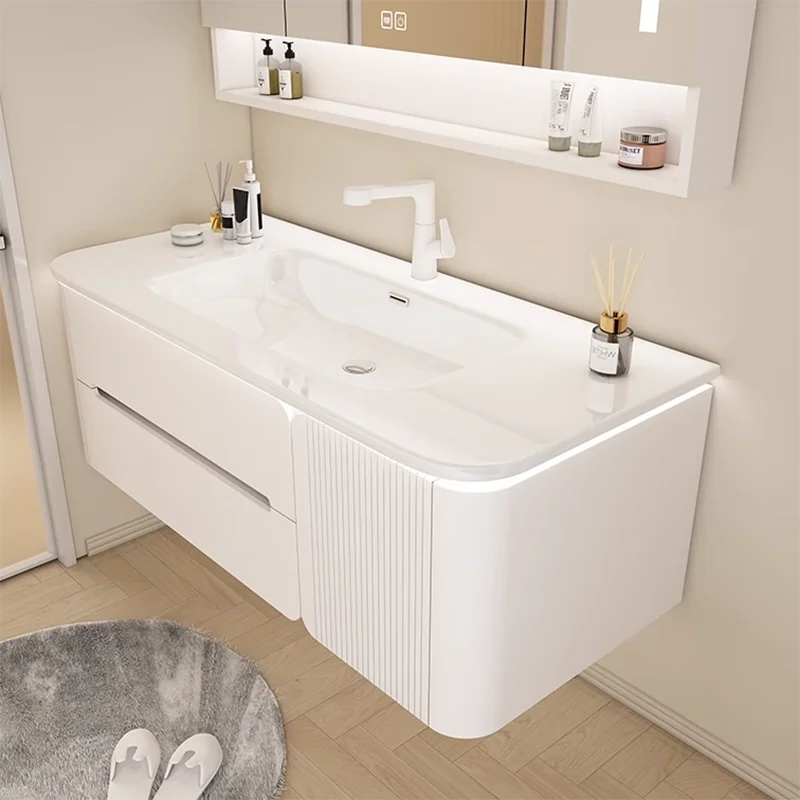 Шкаф для хранения в ванной комнате многофункциональная домашняя мебель экономия