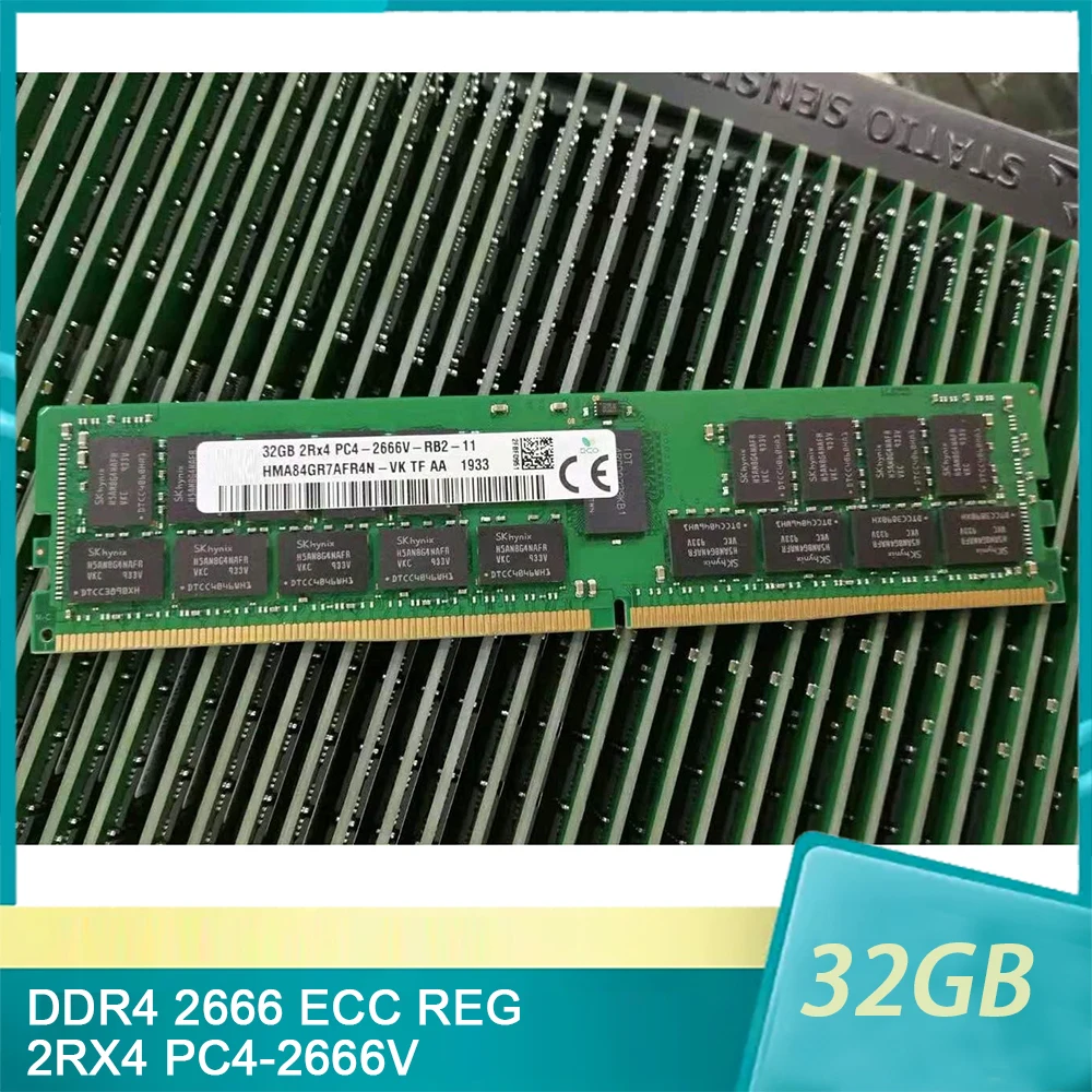 

For SK Hynix RAM 32G 32GB DDR4 2666 ECC REG 2RX4 PC4-2666V Server Memory High Quality Fast Ship