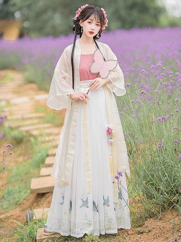 Женское платье Hanfu танцевальный сказочный костюм косплей китайская традиция