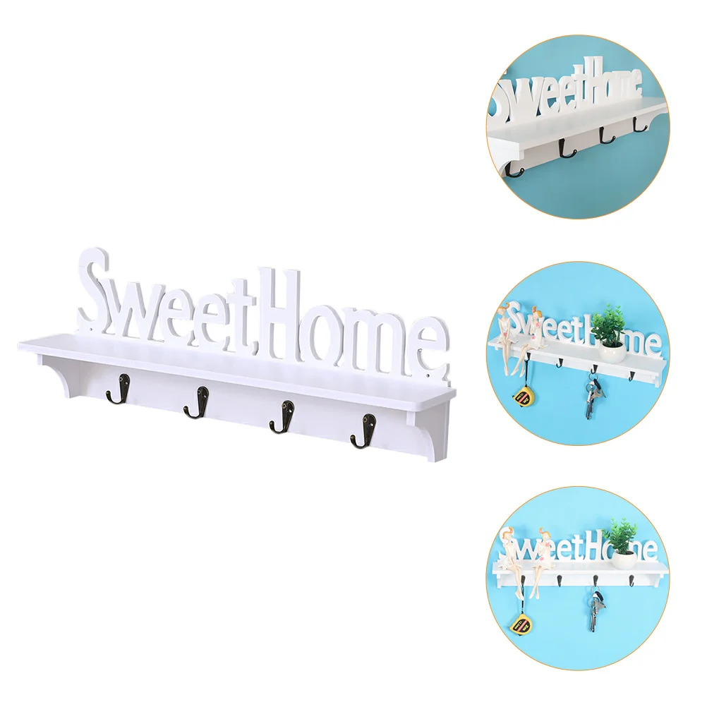 

1pc Decorative Multifunctional Heavy Duty with Hook Wall-mounted for Office Home