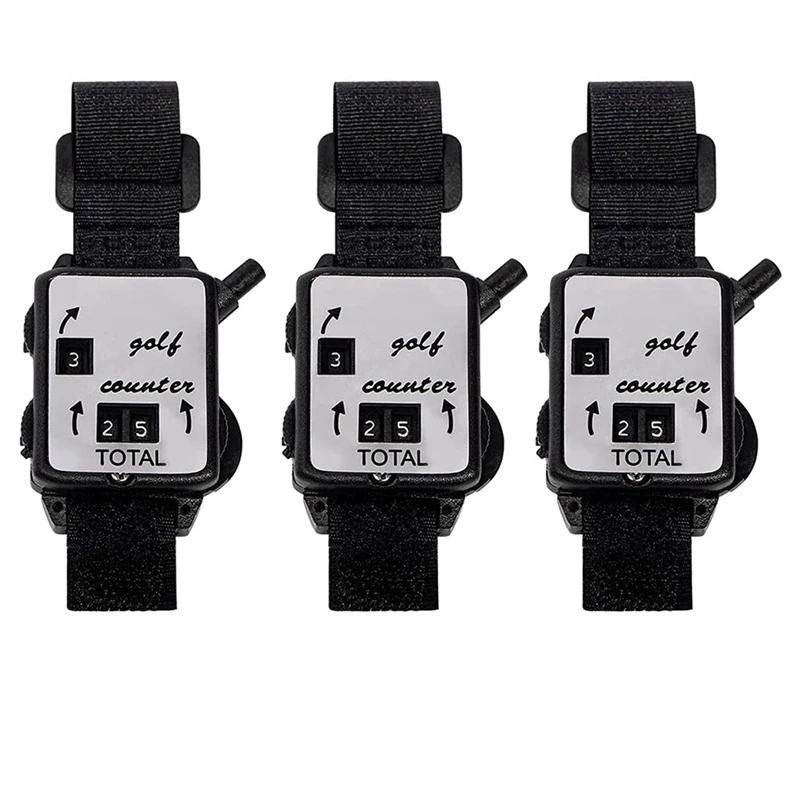 

Top!-6 Pcs Golf Score Counter, Mini Golf Stroke Counter Watch With One Touch Reset Golf Count Scorer Scoring Keeper
