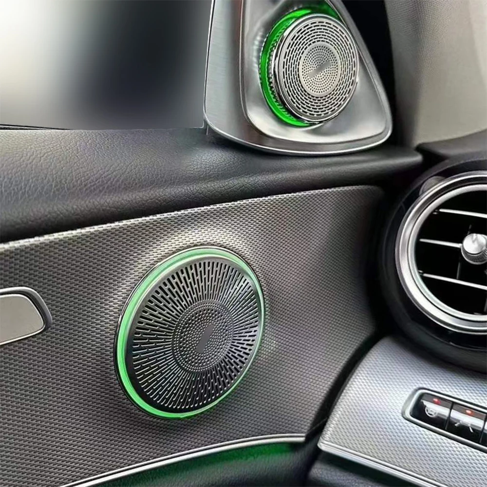 Для Benz C-Class GLC/E-Class крышка двери автомобиля динамик светящаяся среднечастотного