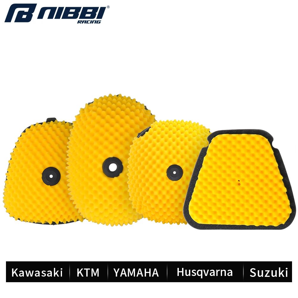 Воздушный фильтр для мотоцикла с губкой Suzuki Yamaha Honda Kawasaki KTM Husqvarna - купить по