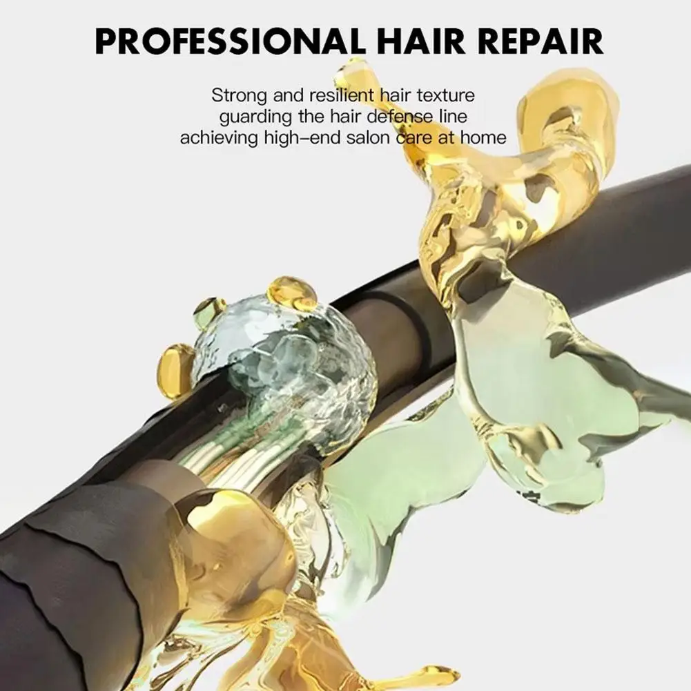 Маска для волос Укрепляет и восстанавливает волосы с волосами Продукт фиксации