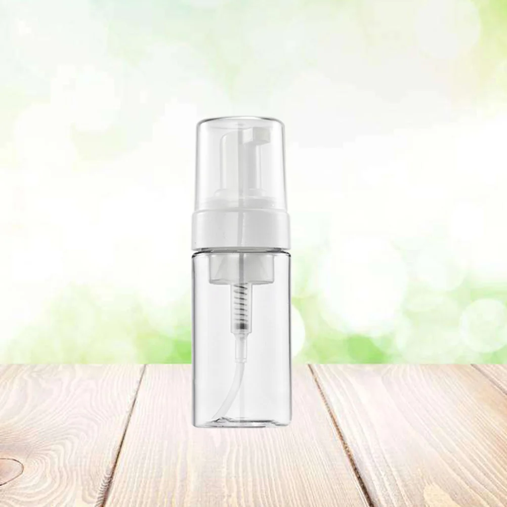 

Bottle Pump Soap Bottles Foam Foaming Dispenser Foamer Hand Travel Empty Press Facial Liquid Lotion Clear Refillable Mini Wash
