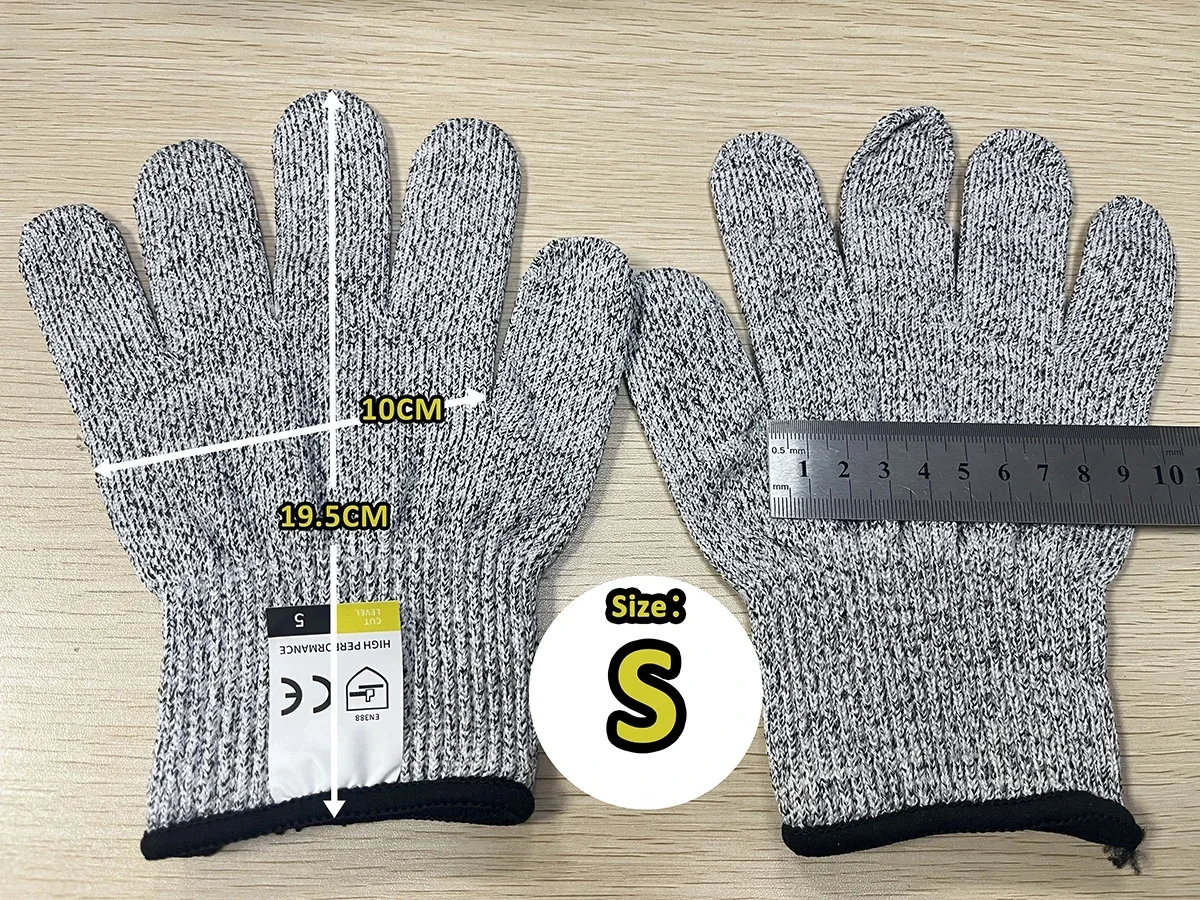 

Защитные перчатки HPPE Level 5