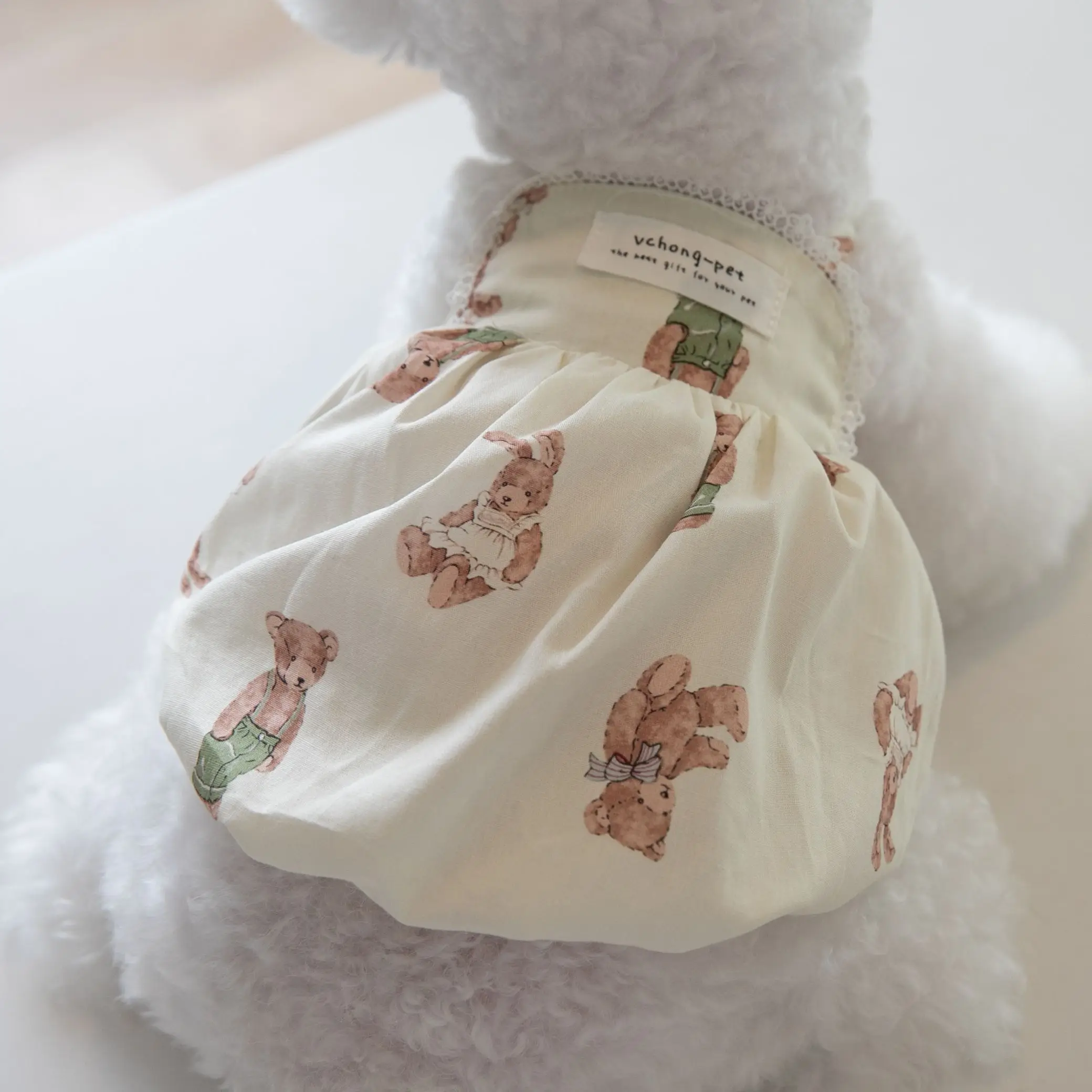 

Forever Pet Town-Colorful Print Skirt, Rabbit, Pumpkin, Dog, Cat, Teddy, Japanese, Korean Fashion, Pet Clothes