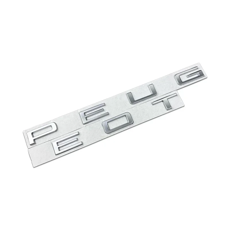 Металлическая наклейка-эмблема для заднего багажника Peugeot 3008 308 2008 208 408 GT 4008 5008 307