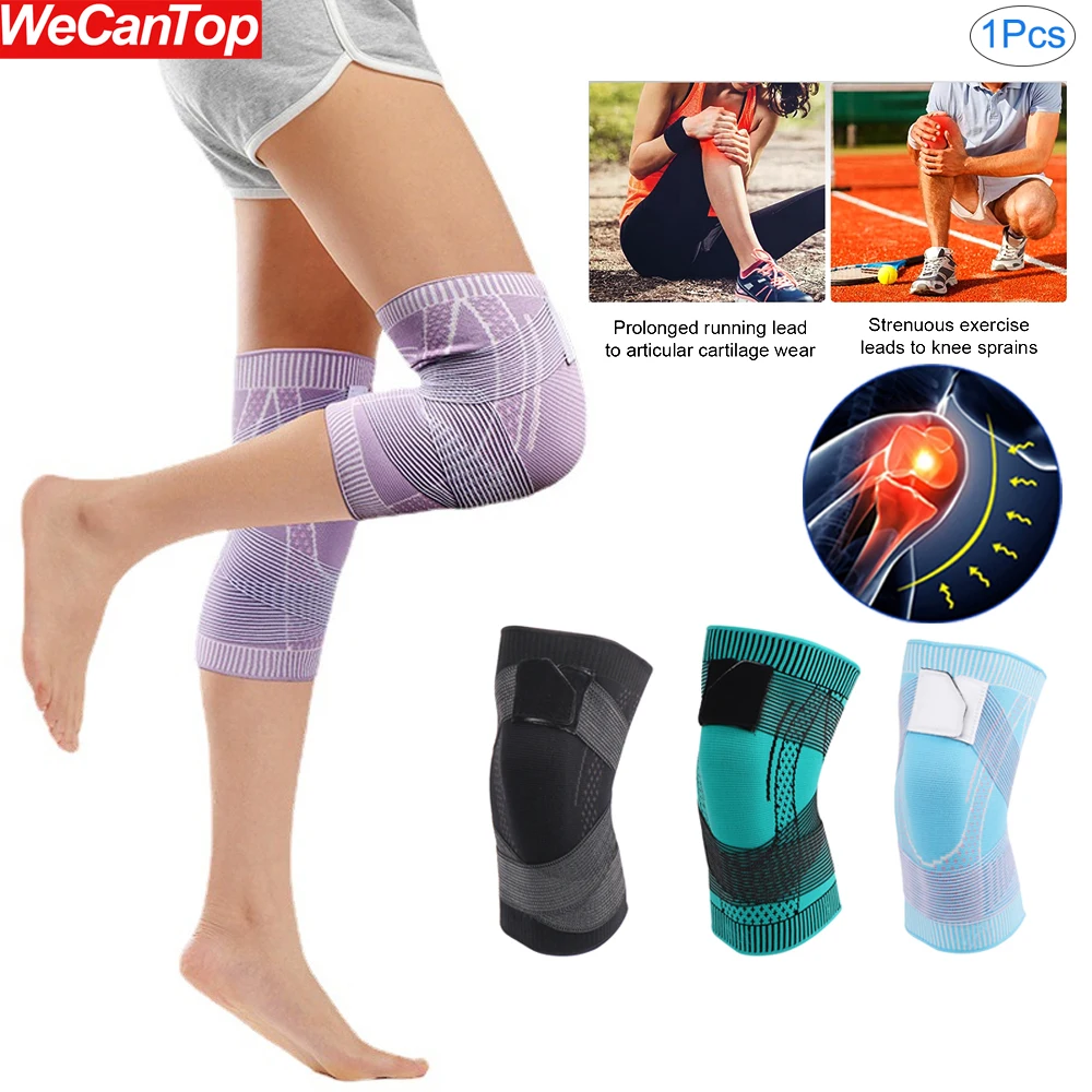 

1Pcs Knee Compression Sleeve Knee Wraps for Arthritis,Meniscus Tear,Weightlifting,Pain Relief Knee Brace Support for Men & Women