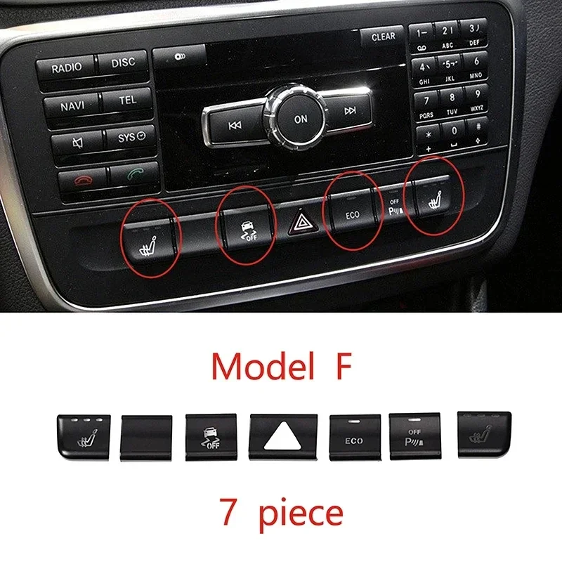 

Наклейки для автомобиля, украшения для Mercedes Benz GLA, XACHCLA, C117, класс A, W176,