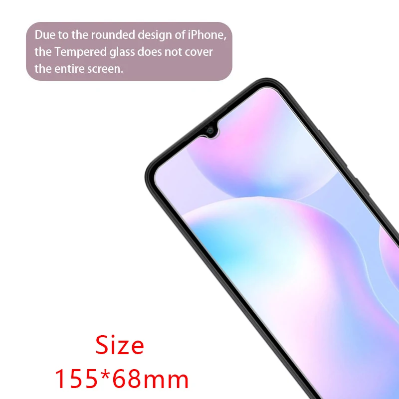 Защитное закаленное стекло для xiaomi redmi 9at защита экрана на redmi9at 9 at пленка телефона