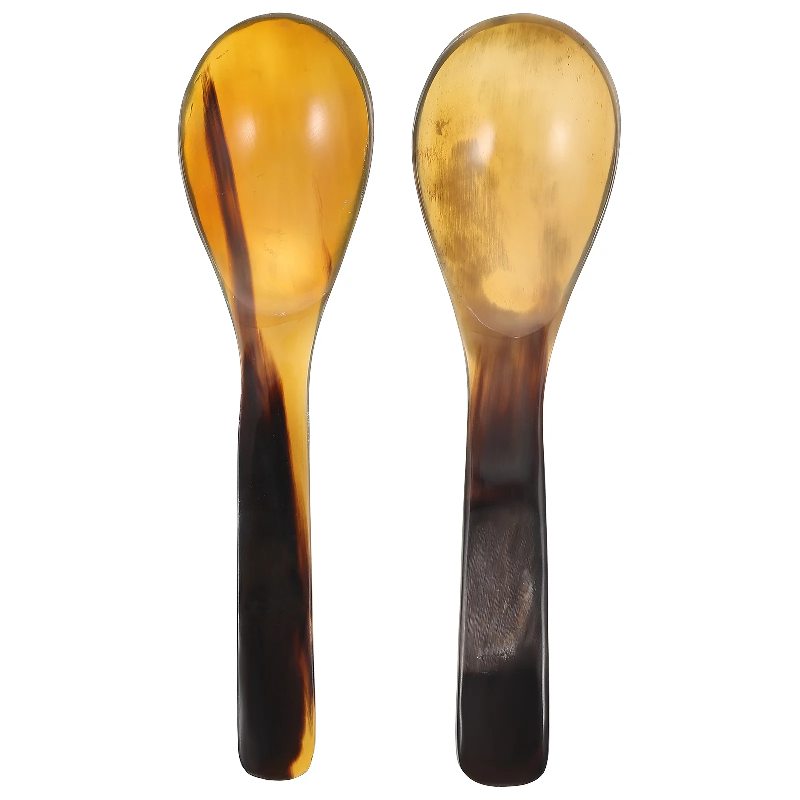 

Horn Spoon Kitchen Spoons Restaurant Accessories Jam Rice Scoops Home Ox Porridge