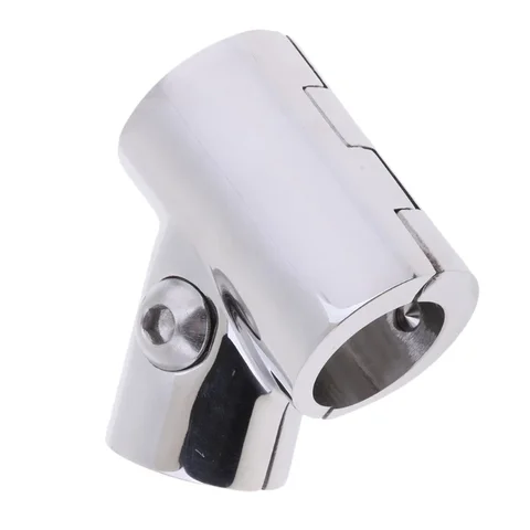 7/8 дюйма, 22 мм, нержавеющая сталь 316 морского класса, 60 градусов, крепежное оборудование для поручней для лодки