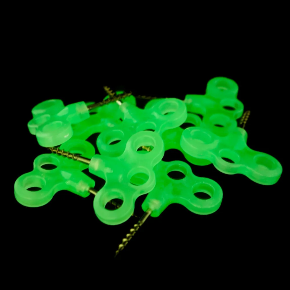 10/15 Шт. Светящиеся Белые Колья Для Палатки Ветрозащитная Веревочная Застежка С