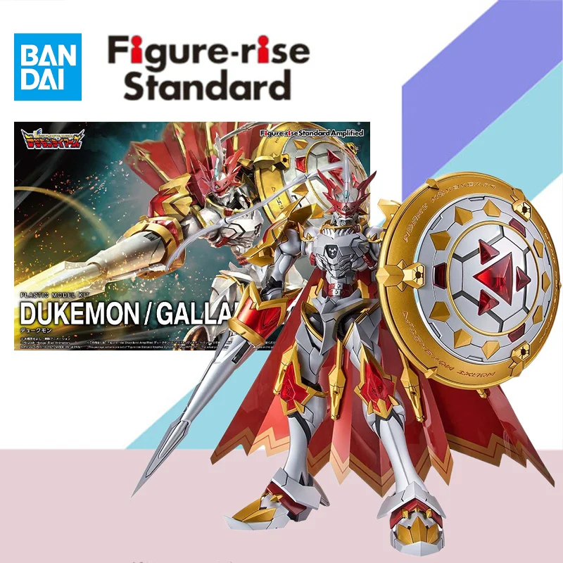 

Bandai Figure-rise Standard FRS Digimon Adventure Anime Model DUKEMON/GALLANTMON Figure Assembly Model Kit Toy Gift for Kid