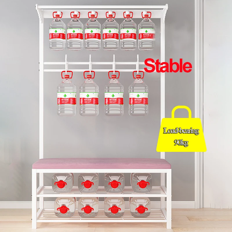 Вешалка для пальто и обуви вешалка спальни веранды одежды с подставкой смены