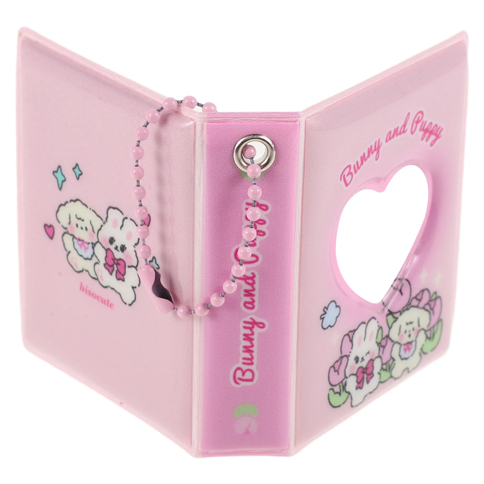 2-calowy mini album fotograficzny Segregator Kpop Kolekcjonowanie zdjęć Uchwyt na książkę Mały brelok Śliczny identyfikator