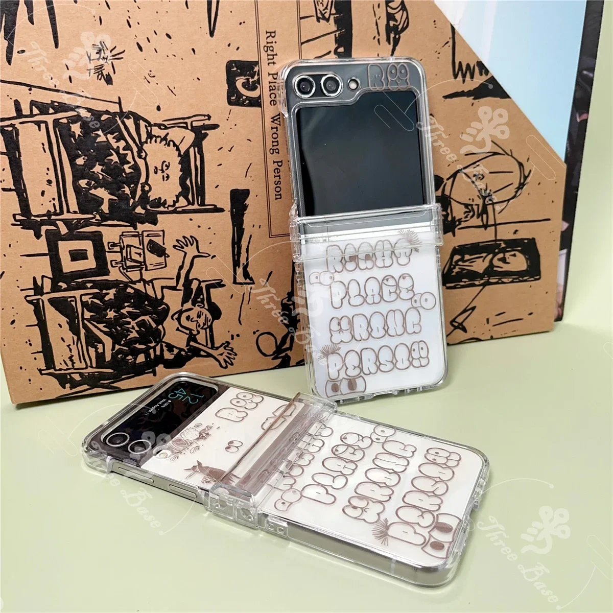 Чехол для телефона RM RPWP с тремя осями Samsung Galaxy Zflip6 Zflip5 Zflip3 Zflip4 противоударный