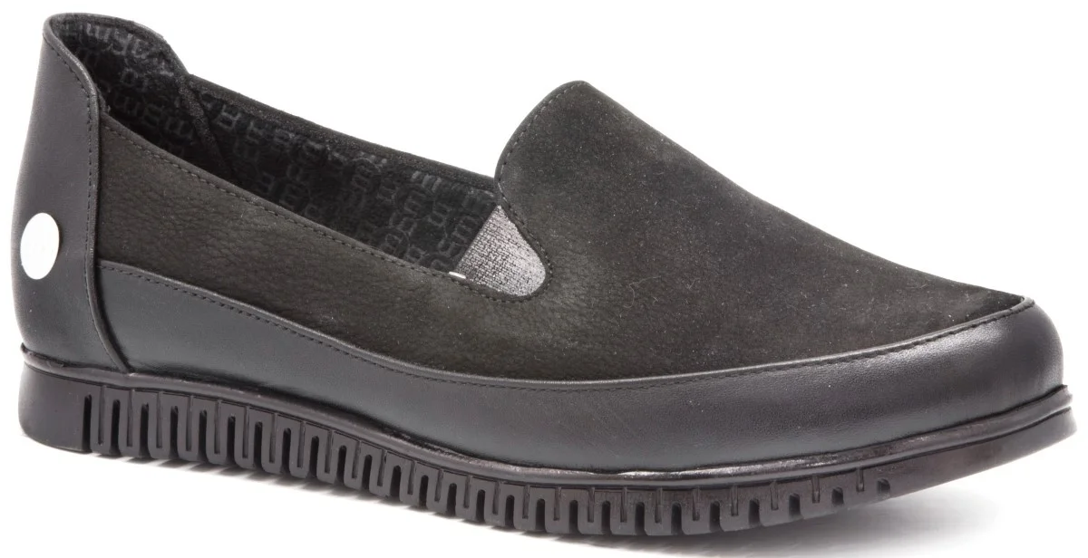 

Mammamia D22KA 165 черные женские туфли из нубука зима 2022 Женская деловая дышащая элегантная обувь из натуральной коровьей кожи с анатомическим ком...