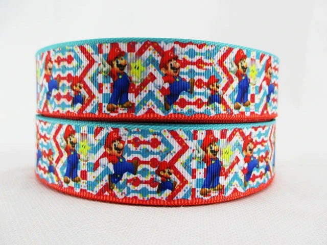 5 ярдов мультяшная игровая тема крупная лента ткань женское шитье искусство