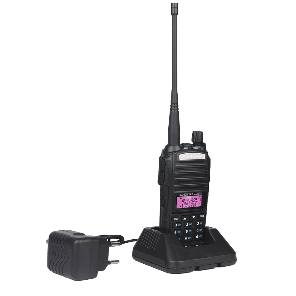 1/2pcs Baofeng uv82 8w Walkie Talkie Long Range UV-82 CB Radio Stations Dual PTT Two Way Ham Radio Scanner Transceiver for Hunt